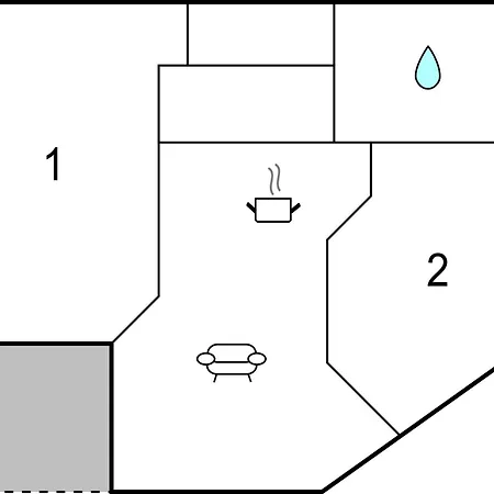 Apartment Bad, Lejl, 15 *